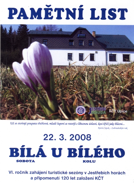 Bílá u Bílého 2008